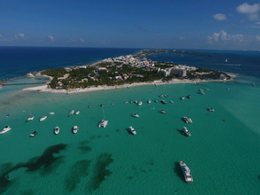 isla mujeres aerea